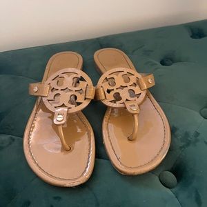 tory burch brown sandals